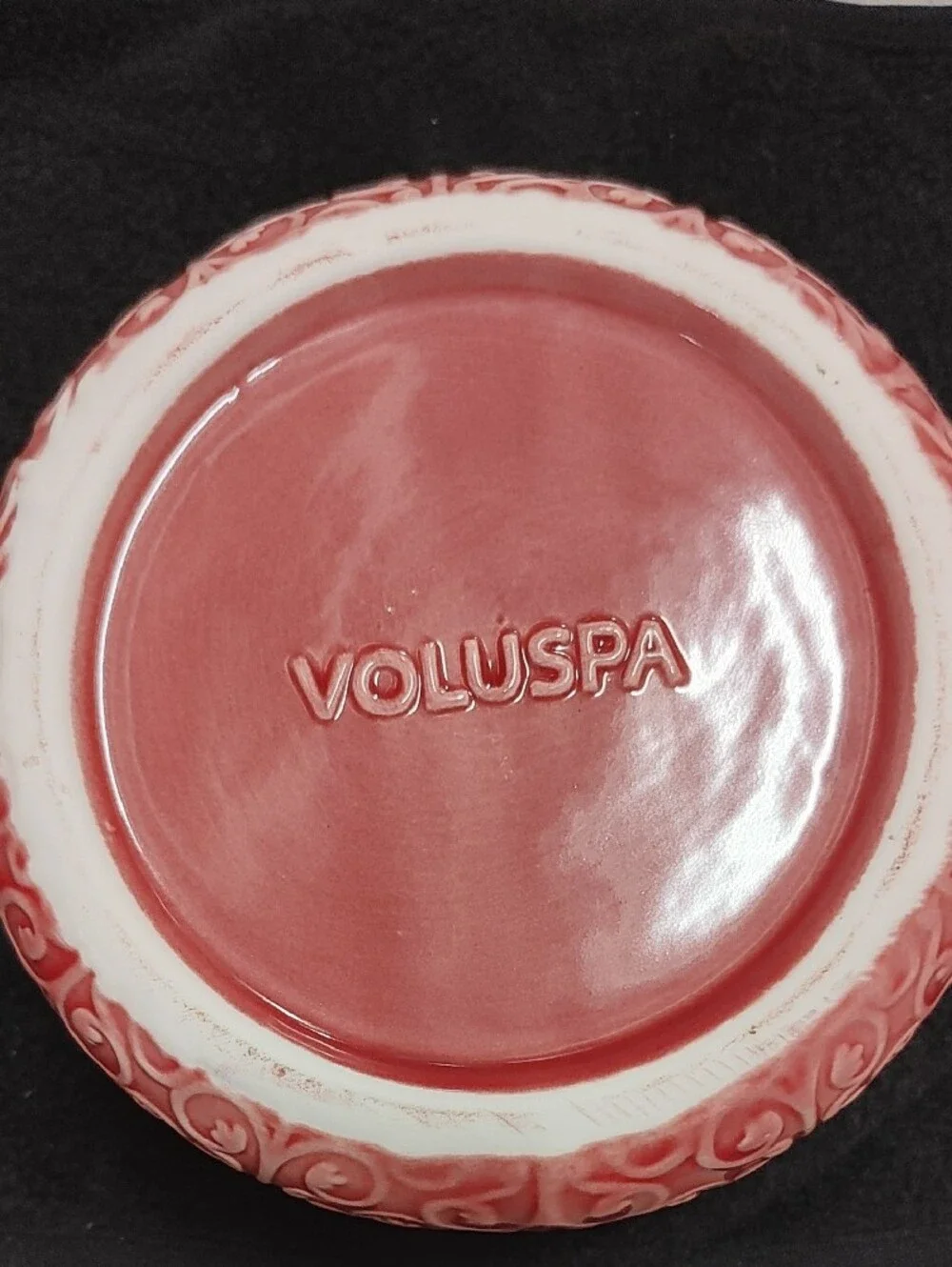 Voluspa candle bowl